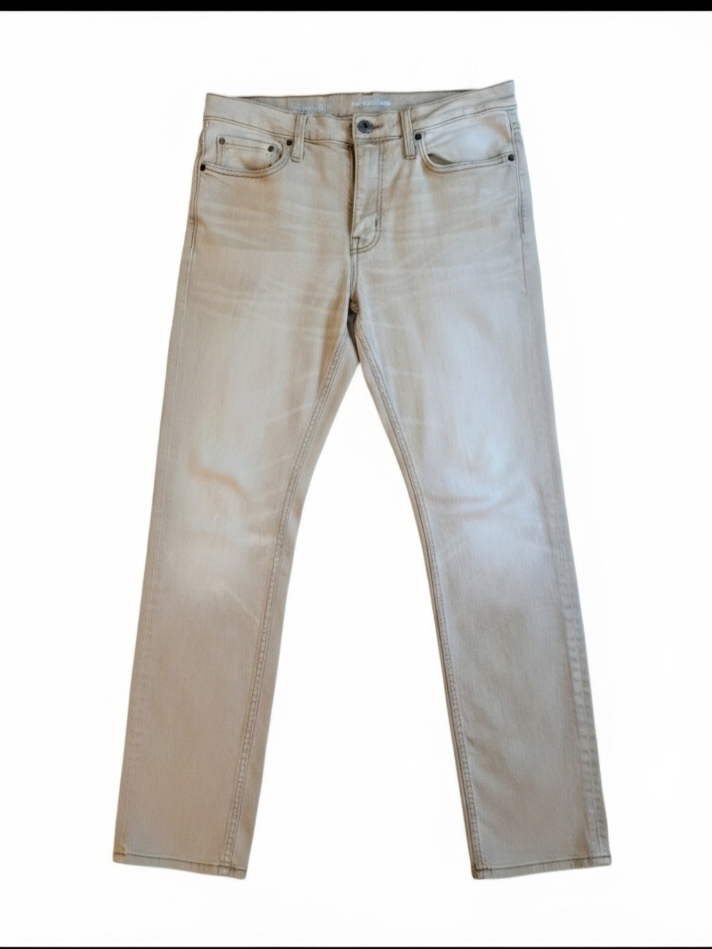 Goodfellow & Co Men's Slim Fit Jeans Tan Beige Khaki Denim Pants Size 32x30